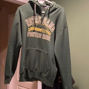 Champion x Notre Dame Green Hoodie